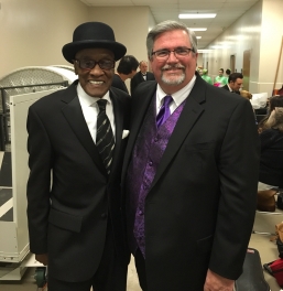 Jimmy with Billy Paul Jimmy with Billy Paul